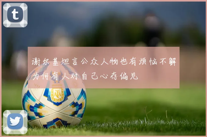 谢尔基坦言公众人物也有烦恼不解为何有人对自己心存偏见